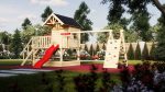Roys Garden – Domek Drewniany Dla Dzieci z Tarasem – 01