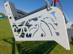 Roys Garden – Metalowa Huśtawka Ogrodowa Stojąca z siedziskiem Monstera – 01