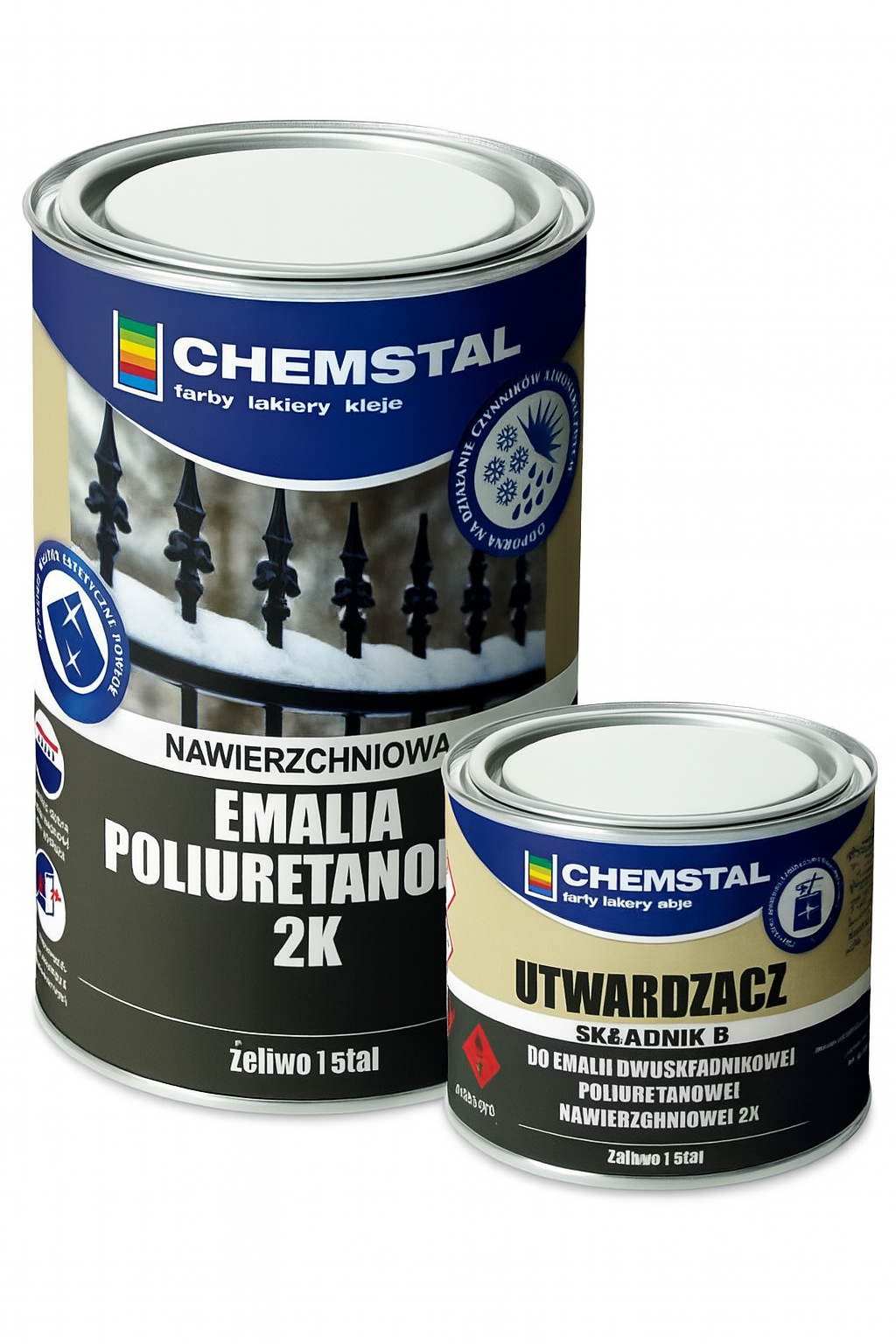 EMALIA POLIURETANOWA NAWIERZCHNIOWA DO METALU CIEMNY ANTRACYT 1,2 L